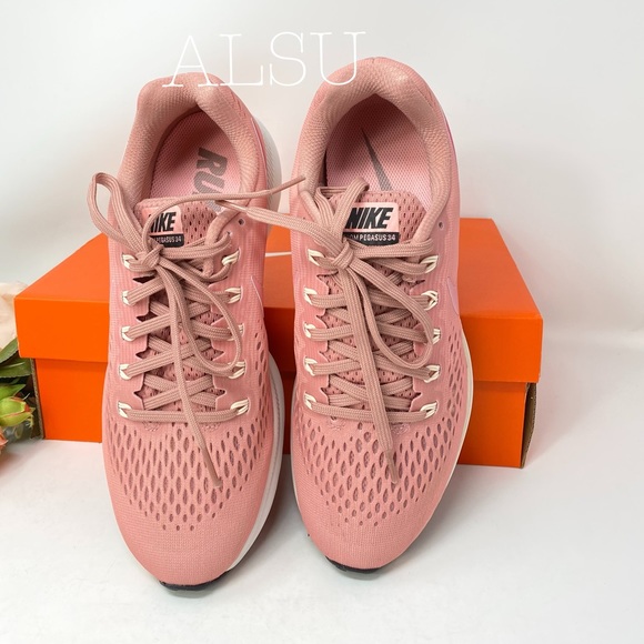 Nike Air Zion Pegasus 34 Rust Pink W AUTHENTIC - Picture 3 of 8